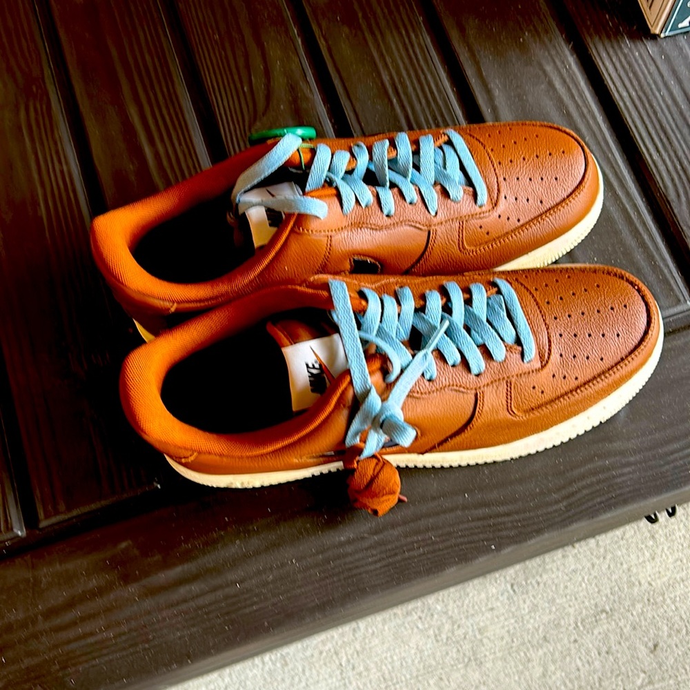 Nike Air Force 1 Low 07 Leather PECAN size-11.5